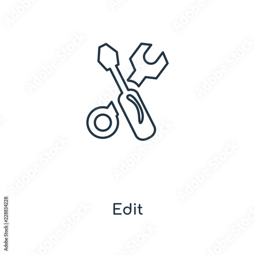 edit icon vector