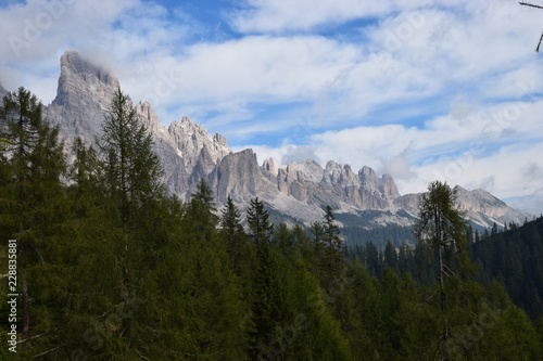 Dolomiti - Panorama sul monte Cristallo