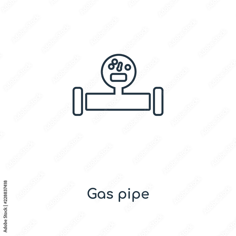 gas pipe icon vector gas pipe icon vector
