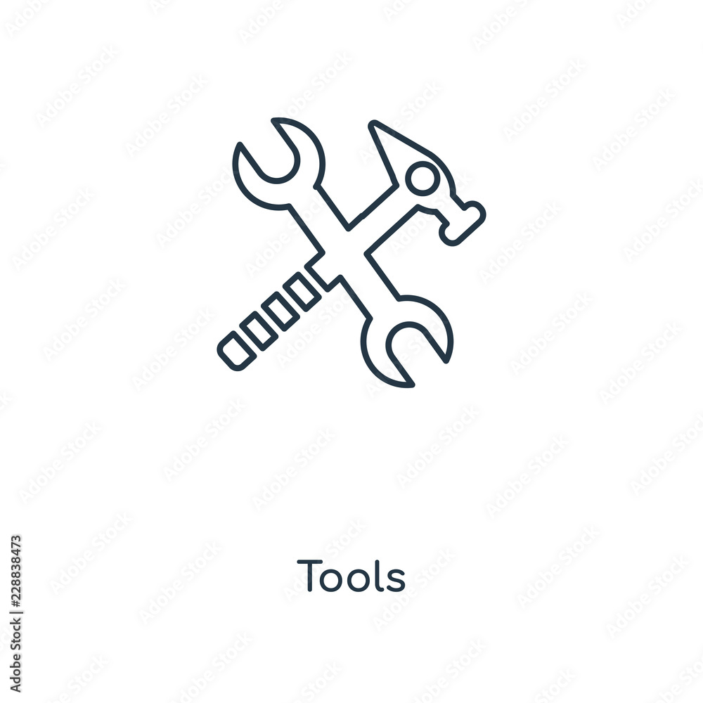 tools icon vector tools icon vector