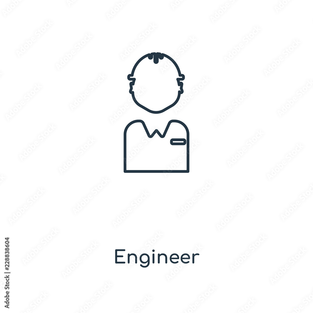 engineer icon vector engineer icon vector