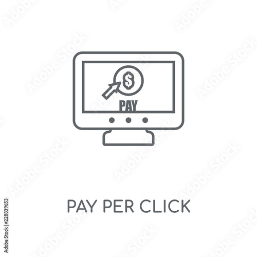 pay per click icon