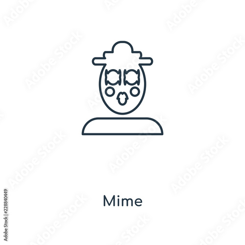 mime icon vector
