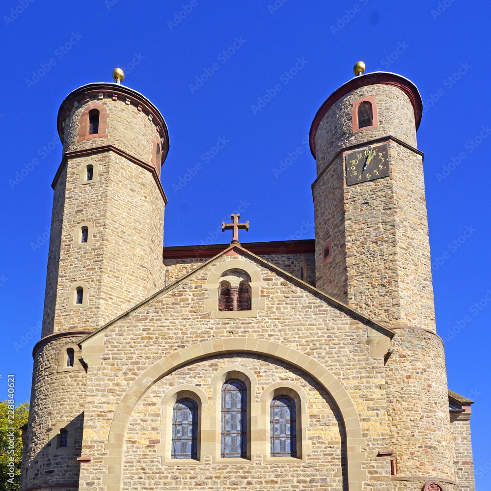 Stiftskirche in BAD MÜNSTEREIFEL ( Eifel ) 