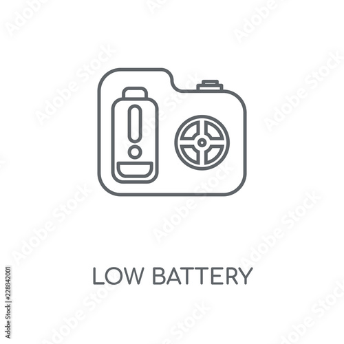 low battery icon