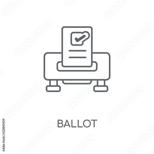 ballot icon