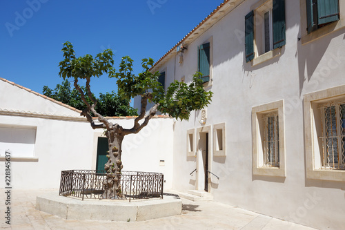 On the streets of the maritime French city of Saintes-Maries-de-la-Mer.