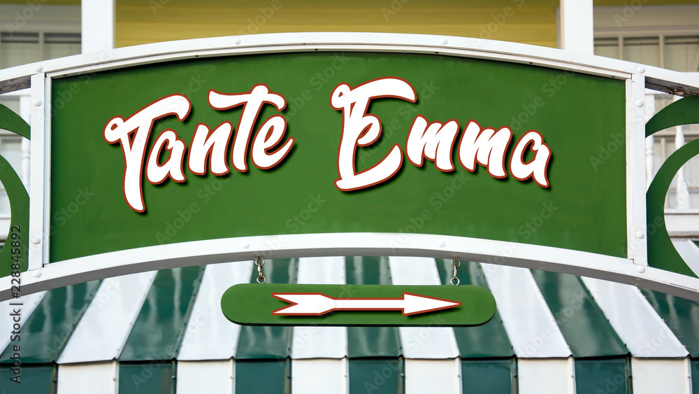 Schild 333 - Tante Emma Schild 333 - Tante Emma