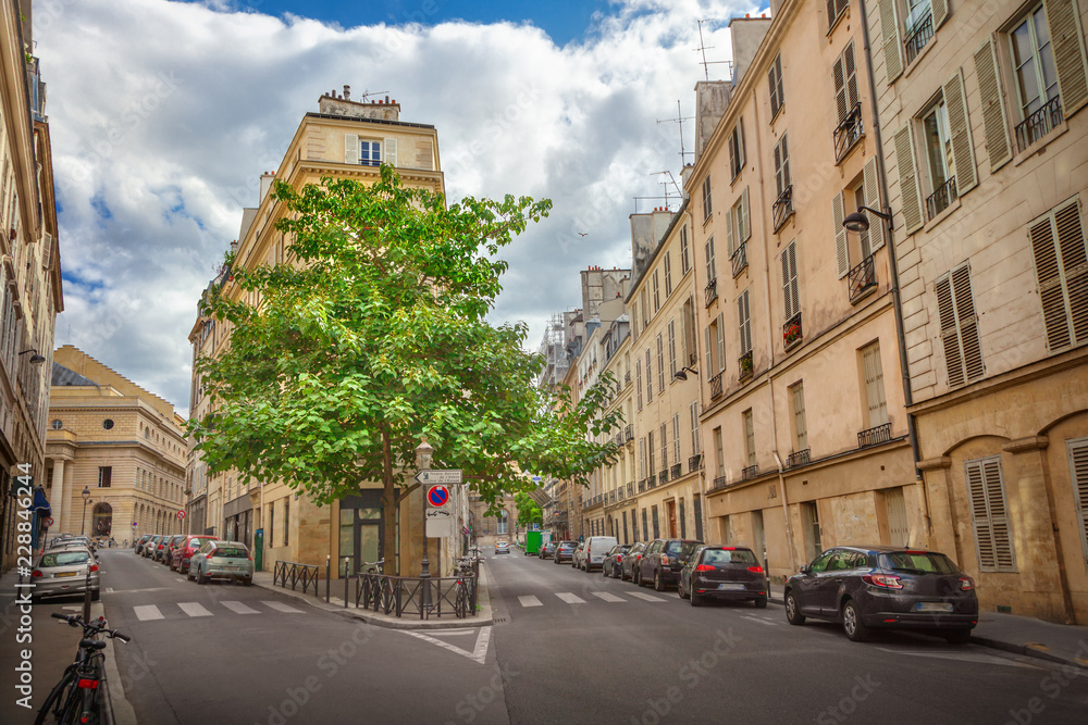 Obraz premium Street in Paris