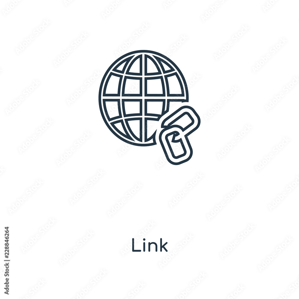 link icon vector link icon vector