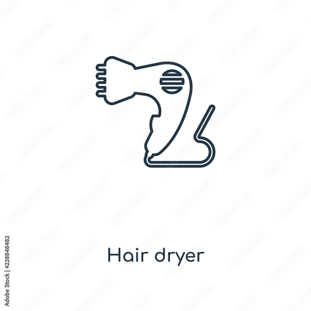 hair dryer icon vector hair dryer icon vector
