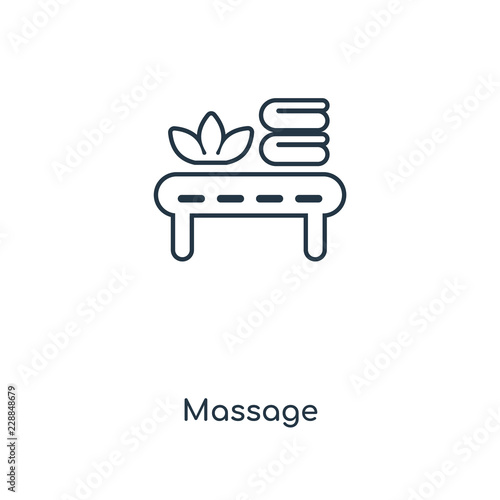 massage icon vector