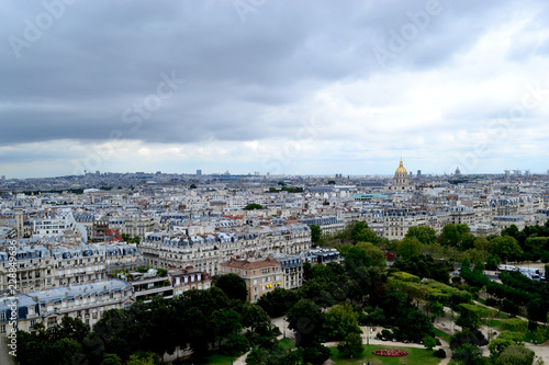Paris buildings view