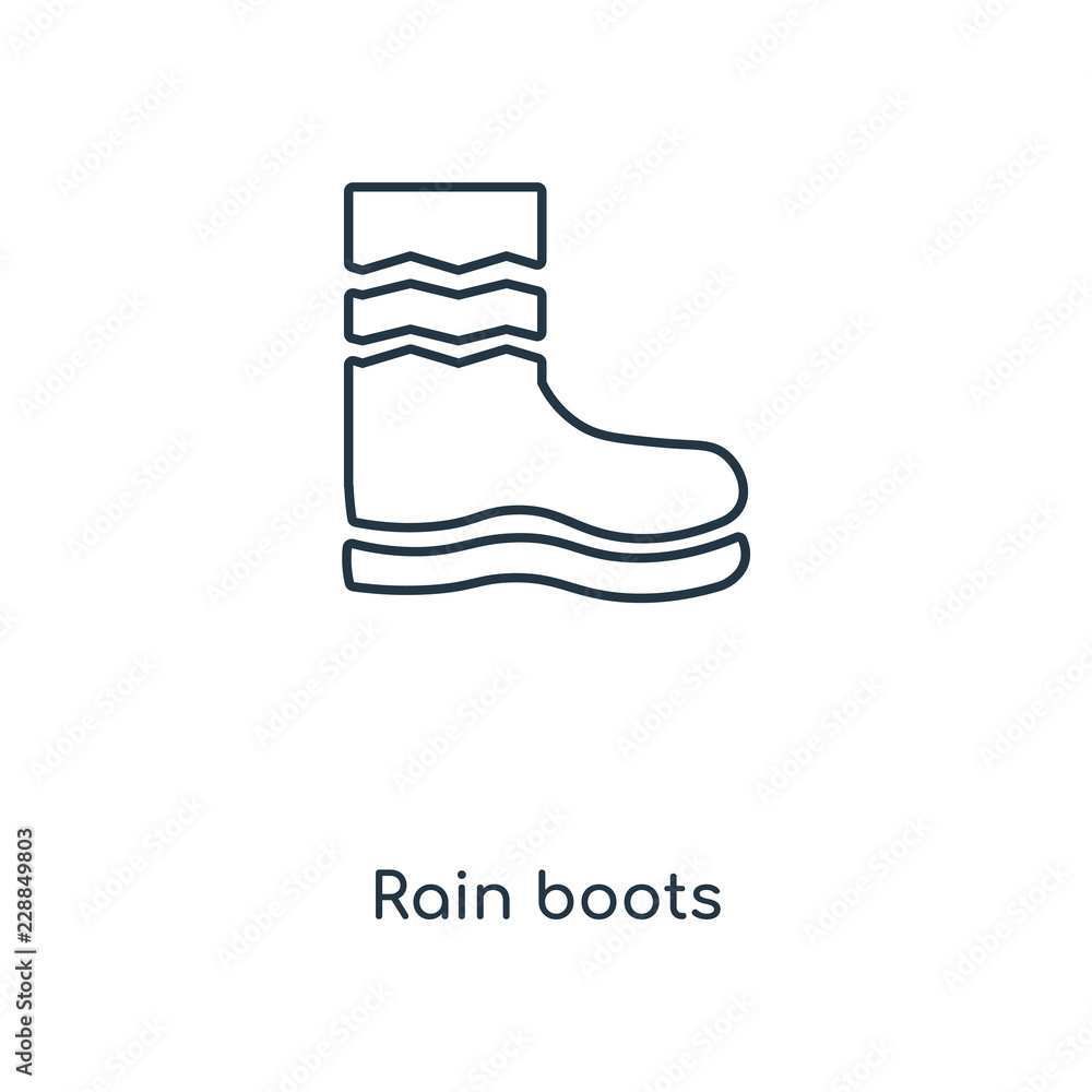 rain boots icon vector rain boots icon vector