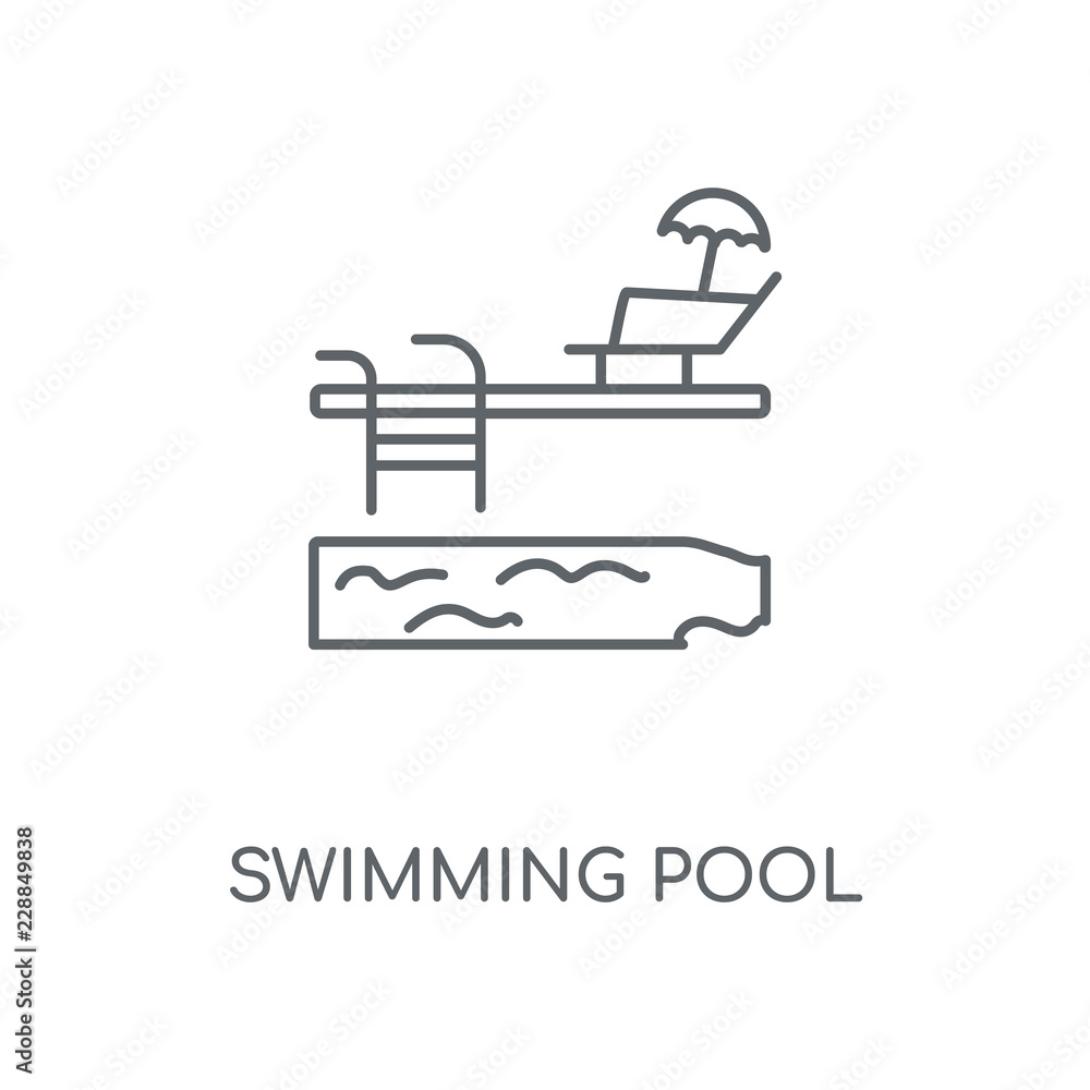 swimming pool icon swimming pool icon