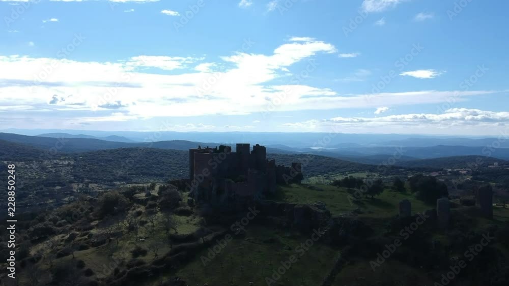 Medieval Castle on top of the mountain Medieval Castle on top of the mountain