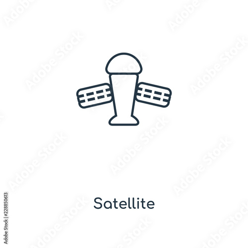 satellite icon vector