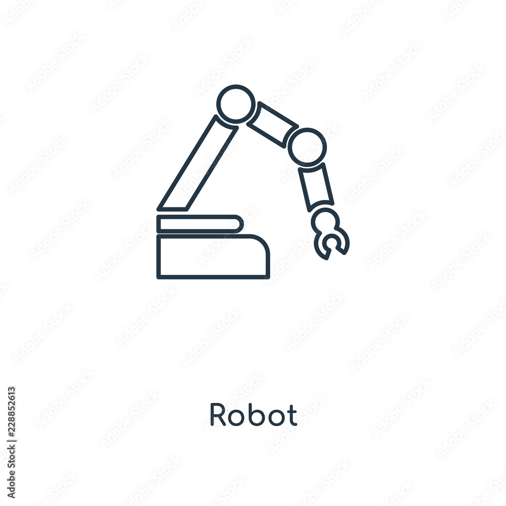 robot icon vector icon vector