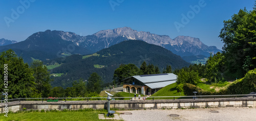 Beautiful alpine view at the Obersalzberg - Berchtesgaden - Bavaria - Germany