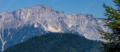 Beautiful alpine view at the Obersalzberg - Berchtesgaden - Bavaria - Germany