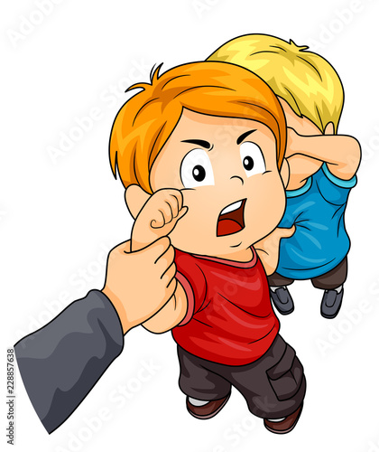 Kids Boys Hand Stop Bully I...