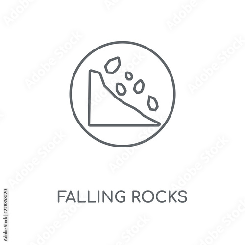falling rocks icon