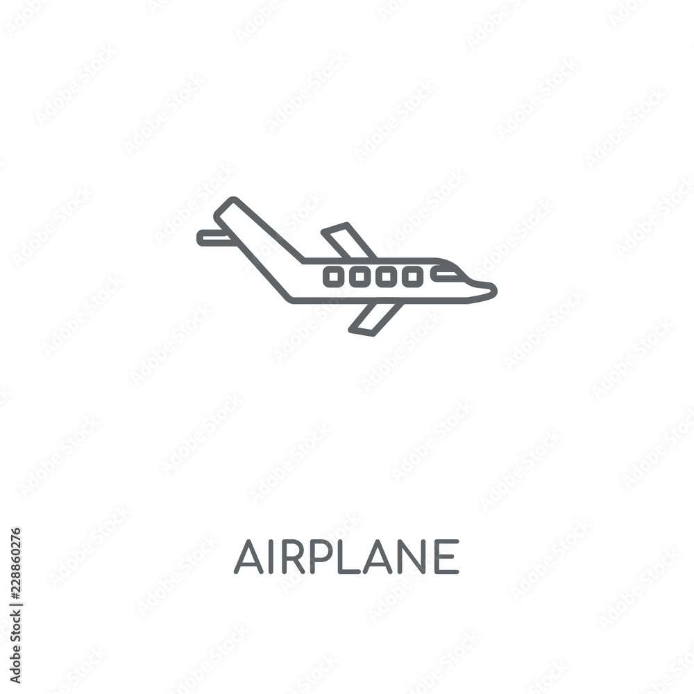 Fototapeta airplane icon