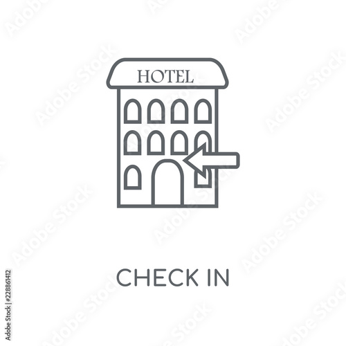 check in icon