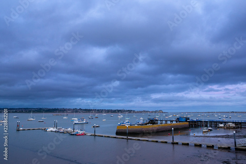 Starcross England. United Kingdom Dorset Sunset photo