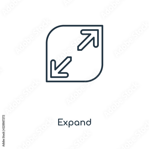 expand icon vector