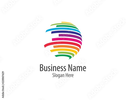 Global logo illustration