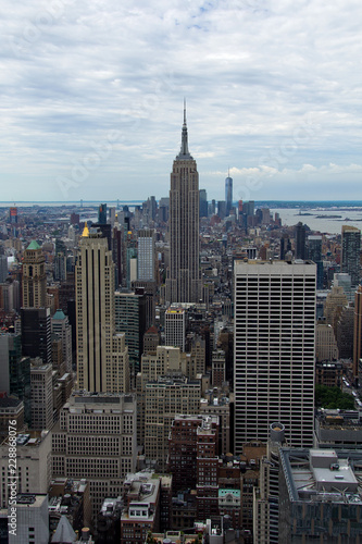 Aerial view of lower Manhattan © Sami Pietikäinen