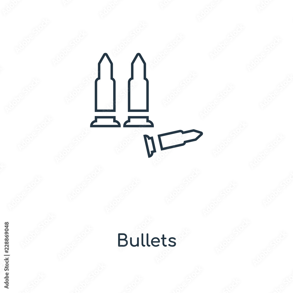 bullets icon vector
