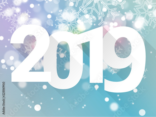 2019 - bonne année - happy new year