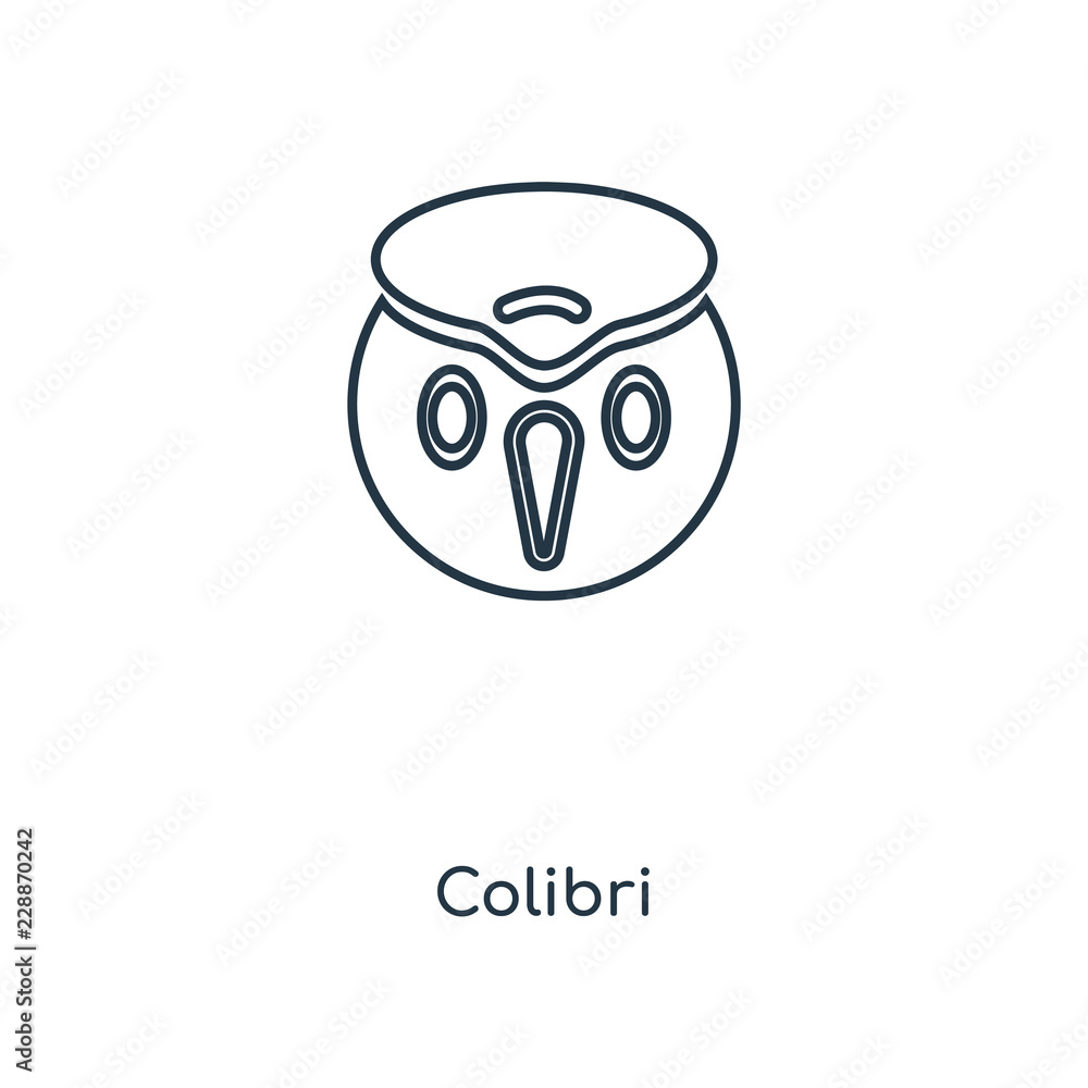colibri icon vector colibri icon vector