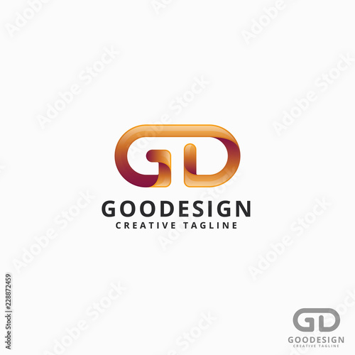 Good Design - Letter G D Logo Template