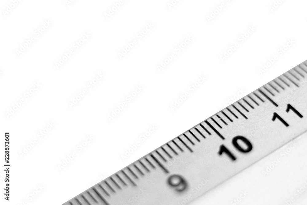 technical drawing rule on white sheet. no pencil technical drawing rule on white sheet. no pencil