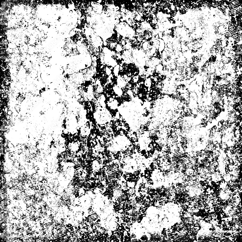 Grunge background abstract black and white. Monochrome texture of dirty surface. Pattern of cracks, chips, scuffs Grunge background abstract black and white. Monochrome texture of dirty surface. Pattern of cracks, chips, scuffs