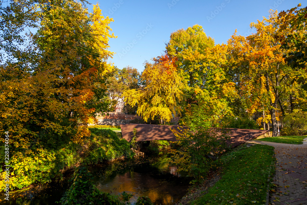 Most na rzece Łynie - Olsztyn