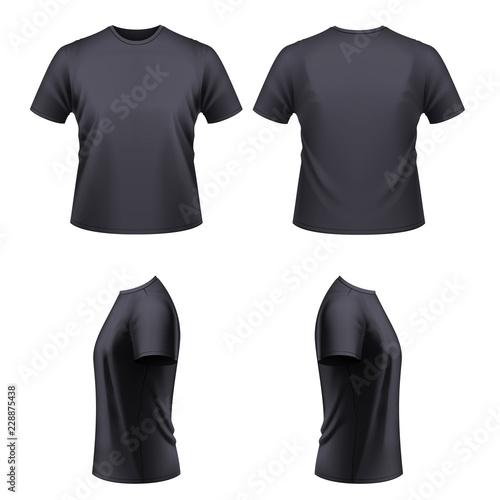 T Shirt Mockup Template design vector