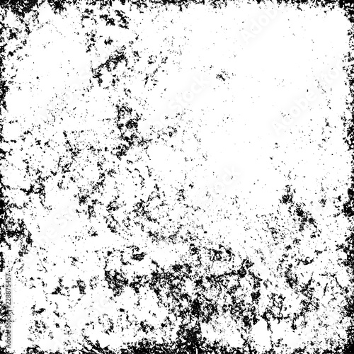 Wallpaper Mural Grunge background abstract black and white. Monochrome texture of dirty surface. Pattern of cracks, chips, scuffs Torontodigital.ca