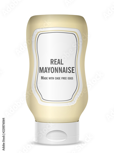 Mayonnaise bottle