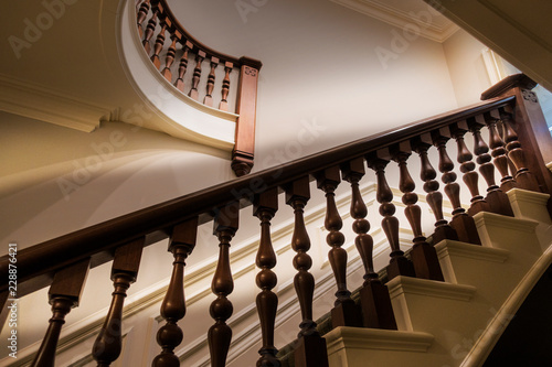 Fototapeta ornate staircase banister