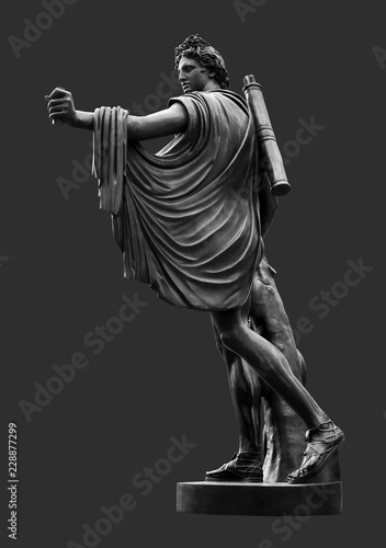 Apollo Bronze Statue