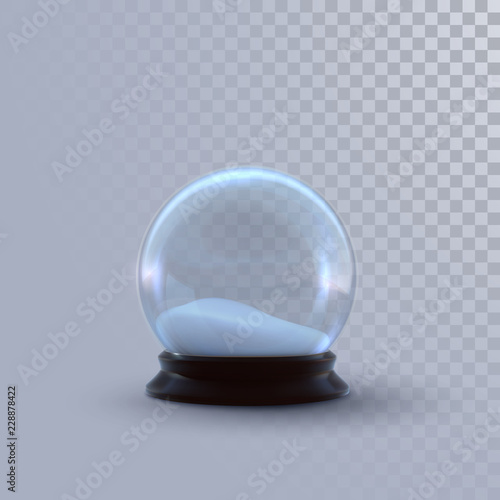 Christmas snow globe