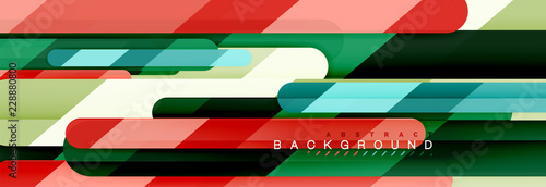 Abstract colorful lines, modern geometric background design