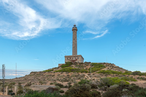 Lighthouse. Cabo de Palos. Spain. © kamira