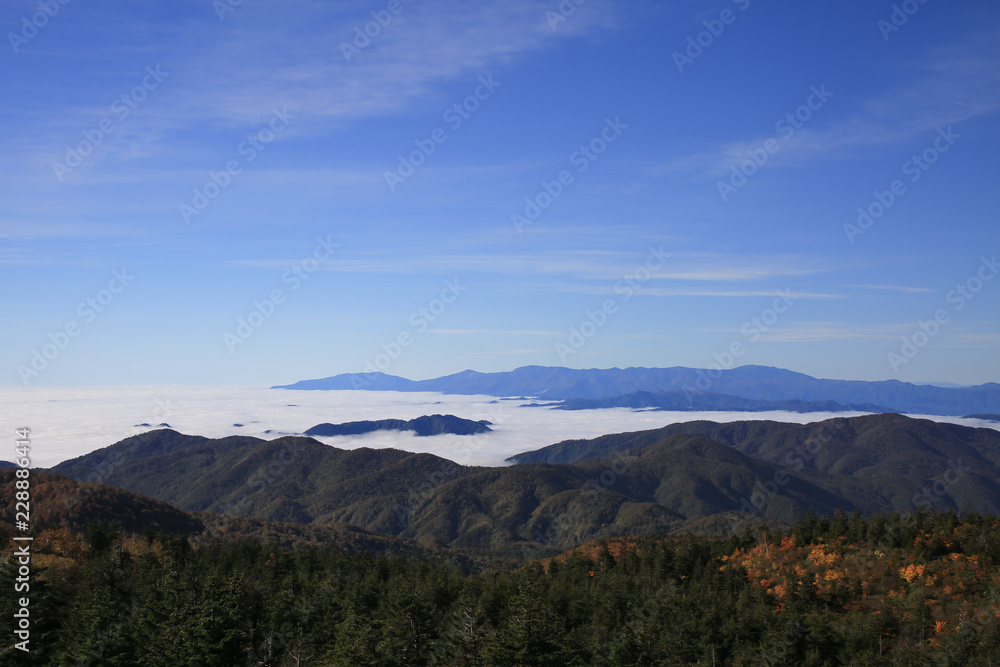 蔵王エコーラインからの風景　（山形県上山市）