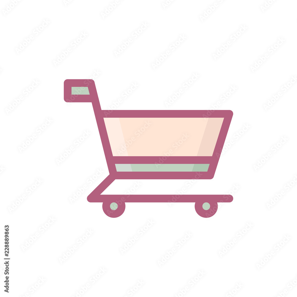 cart icon filled outline with dusk style cart icon filled outline with dusk style