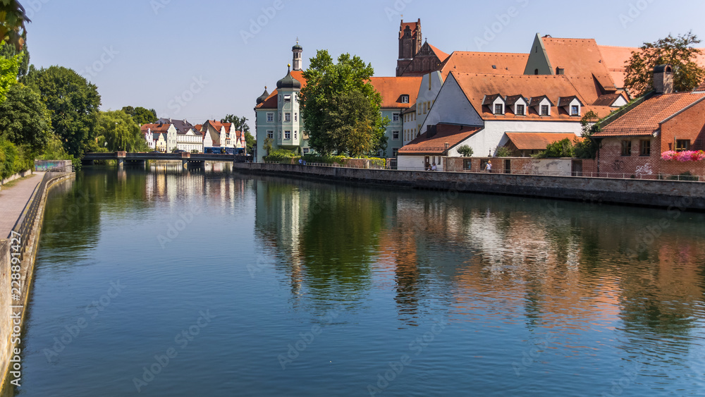 Beautiful view near Landshut-Bavaria-Germany Beautiful view near Landshut-Bavaria-Germany
